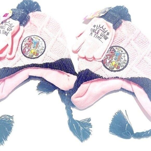 Set of 2 BERKSHIRE Little Girls Little Kid (4-6X) Princess Hat & Gloves Set - Picture 4 of 11